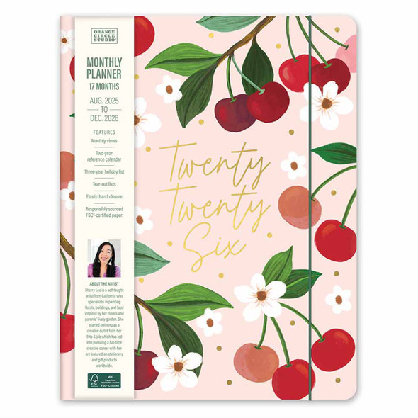 Orange Circle 2026 Fruit and Flora Just Right Monthly Planner | Mega Office Supplies Orange Circle 2026 Fruit and Flora Just Right Monthly Planner | Mega Office Supplies