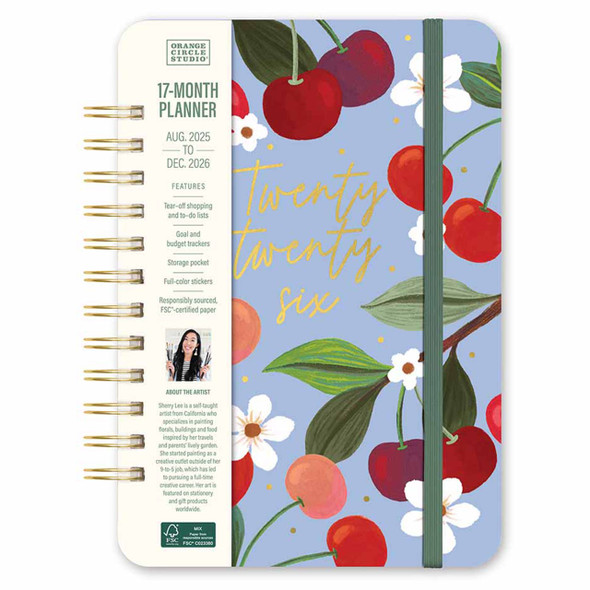 Orange Circle 2026 Fruit and Flora Do It All Planner | Mega Office Supplies Orange Circle 2026 Fruit and Flora Do It All Planner | Mega Office Supplies
