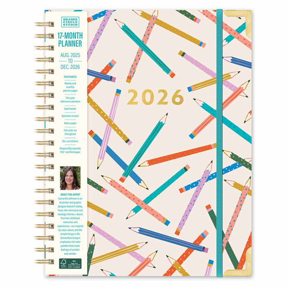 Orange Circle 2026 Make Your Mark Deluxe XL Spiral Planner | Mega Office Supplies Orange Circle 2026 Make Your Mark Deluxe XL Spiral Planner | Mega Office Supplies