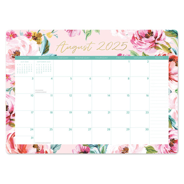 Orange Circle Bella Flora Decorative Desk Blotter Calendar 2026 | Mega Office Supplies Orange Circle Bella Flora Decorative Desk Blotter Calendar 2026 | Mega Office Supplies