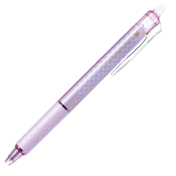 Pilot FriXion Clicker Limited Edition Erasable Gel Pen 0.5mm Purple Barrel Box of 10