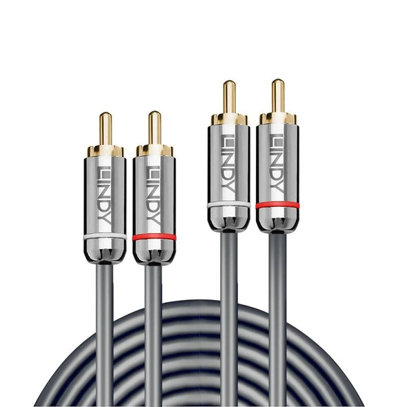 0.5m Dual RCA, Cromo Line, Lindy Audio Cable