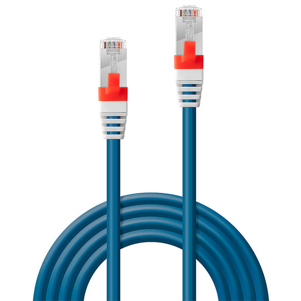 CAT.6A S/FTP LSZH Gigabit Network Blue Lindy Cable