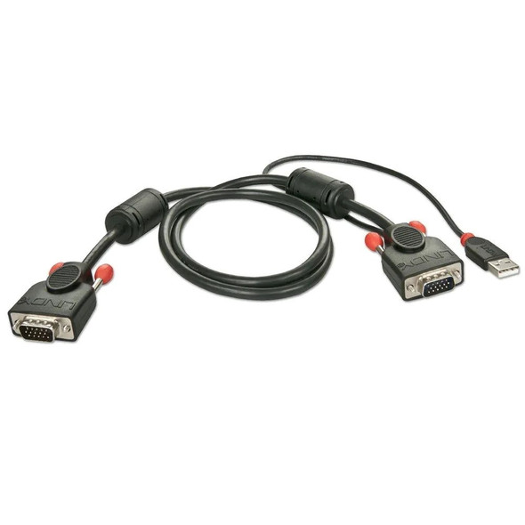 Lindy 5m USB and VGA KVM Cable for Combo KVM Switch