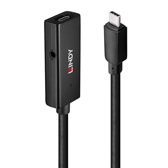 Lindy 5m USB 3.2 Gen 1 Active Extension, Type C to C Lindy 5m USB 3.2 Gen 1 Active Extension, Type C to C