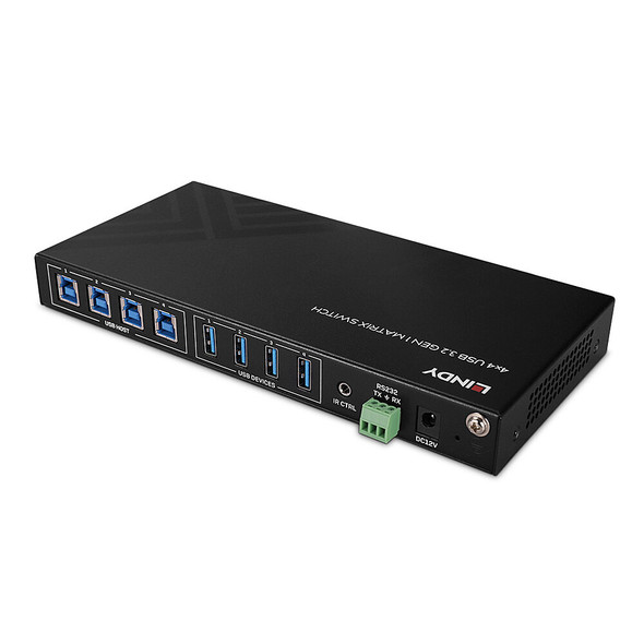 4x4 USB 3.2 Gen 1 Matrix Switch Lindy 4x4 USB 3.2 Gen 1 Matrix Switch Lindy