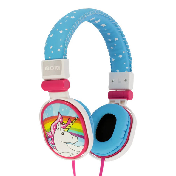 Moki Poppers Wired Headphone Unicorn Moki Poppers Wired Headphone Unicorn