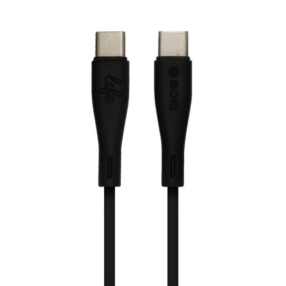 Moki Life Type-C to Type-C SynCharge Cable 90cm Moki Life Type-C to Type-C SynCharge Cable 90cm