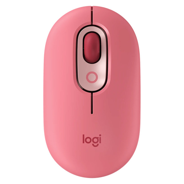 Logitech POP Wireless Mouse with Emoji Button Function Heartbreaker Logitech POP Wireless Mouse with Emoji Button Function Heartbreaker