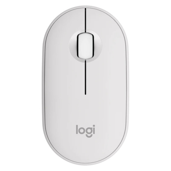 Logitech M350S Pebble Mouse 2 Tonal White Logitech M350S Pebble Mouse 2 Tonal White
