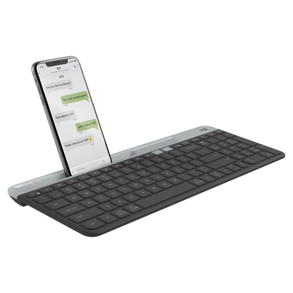K580 Slim Multi-Device Wireless Keyboard Graphite Logitech K580 Slim Multi-Device Wireless Keyboard Graphite Logitech