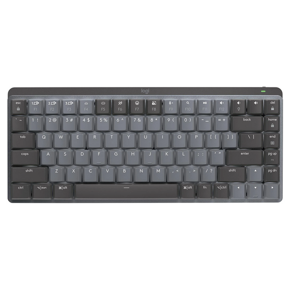 Logitech MX Mechanical Mini Wireless Keyboard Tactile Quiet Graphite Logitech MX Mechanical Mini Wireless Keyboard Tactile Quiet Graphite