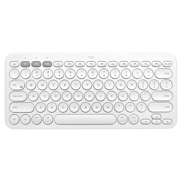 Logitech K380 Multi-Device Bluetooth Keyboard White