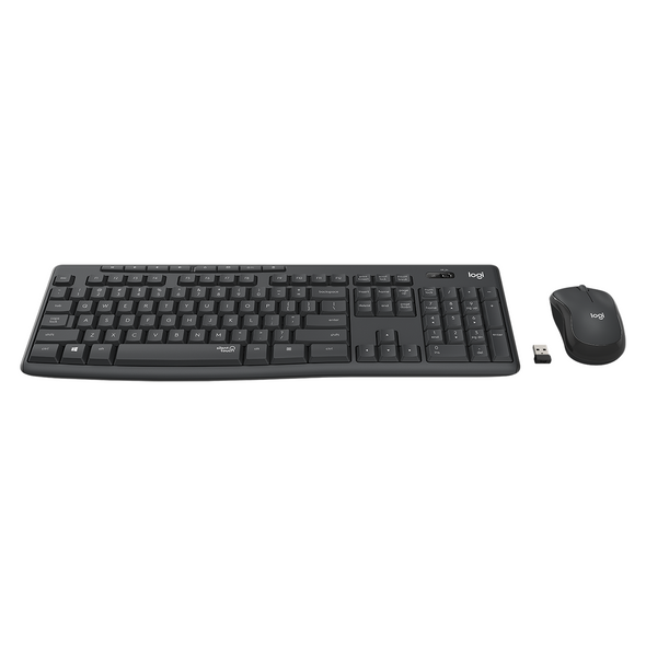 MK295 Silent Wireless Keyboard and Mouse Combo Graphite Logitech MK295 Silent Wireless Keyboard and Mouse Combo Graphite Logitech