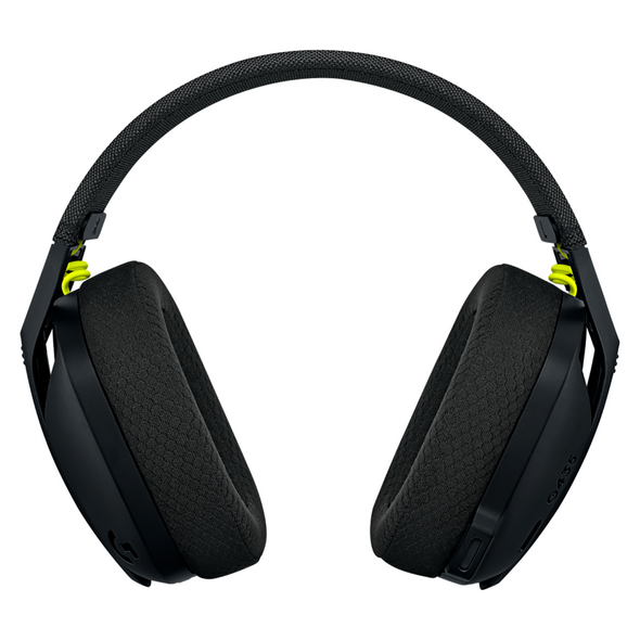 Logitech G435 LightSpeed Wireless Bluetooth Gaming Headset Black and Neon Yellow Logitech G435 LightSpeed Wireless Bluetooth Gaming Headset Black and Neon Yellow