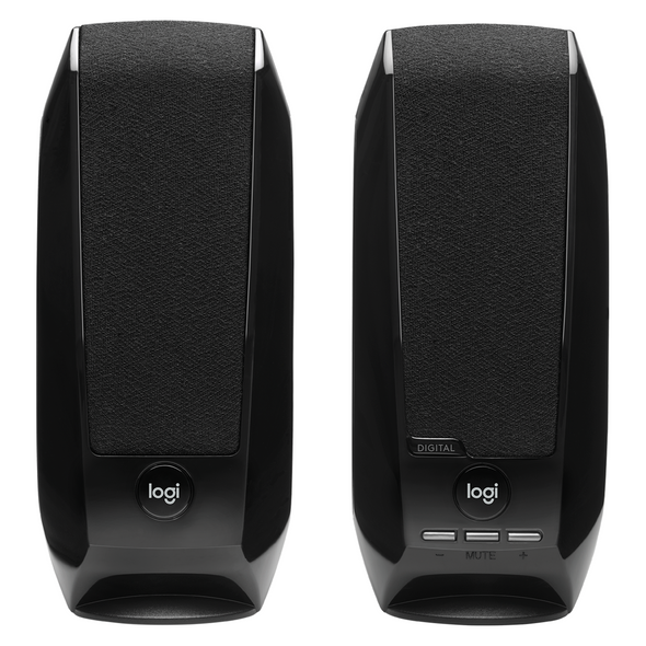 Logitech S150 Wired USB-A Stereo Speakers Black Logitech S150 Wired USB-A Stereo Speakers Black