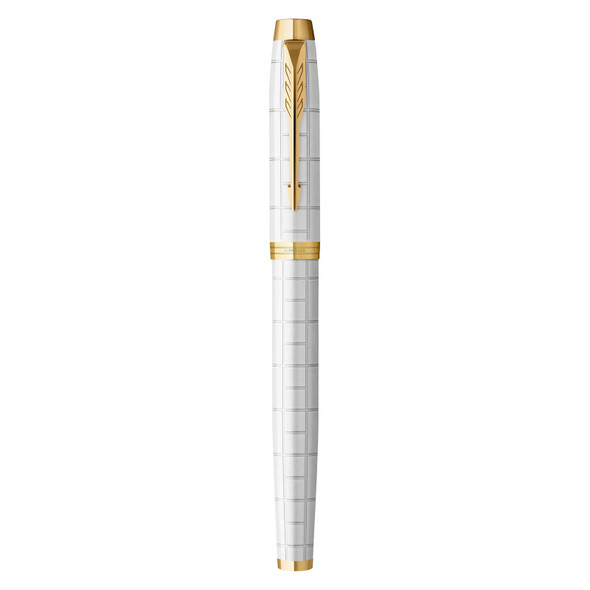 IM Premium Pearl Gold Trim Fountain Pen Fine Nib Parker IM Premium Pearl Gold Trim Fountain Pen Fine Nib Parker