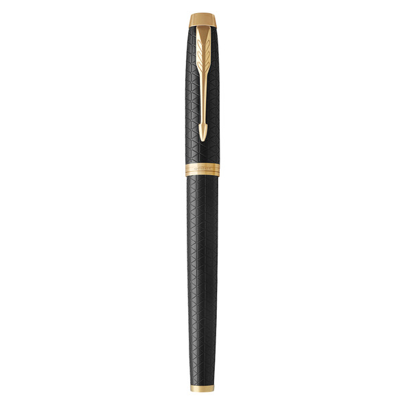 IM Premium Black Gold Trim Fountain Pen Fine Nib Parker IM Premium Black Gold Trim Fountain Pen Fine Nib Parker