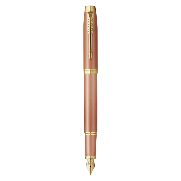 Parker IM Writing Rituals Orange Finish with Gradient Gold Trim Fountain Pen Medium Nib Parker IM Writing Rituals Orange Finish with Gradient Gold Trim Fountain Pen Medium Nib