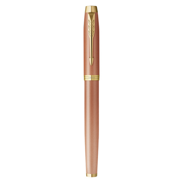 IM Writing Rituals Orange Finish with Gradient Gold Trim Fountain Pen Medium Nib Parker IM Writing Rituals Orange Finish with Gradient Gold Trim Fountain Pen Medium Nib Parker