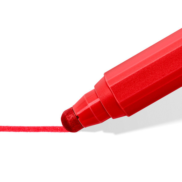 Noris Junior Fibre Tip Pens Box of 12 Assorted Colours 329 C12 Staedtler