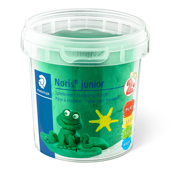 Staedtler Noris Junior Modelling Dough Assorted 4 Primary Colours Green Staedtler Noris Junior Modelling Dough Assorted 4 Primary Colours Green