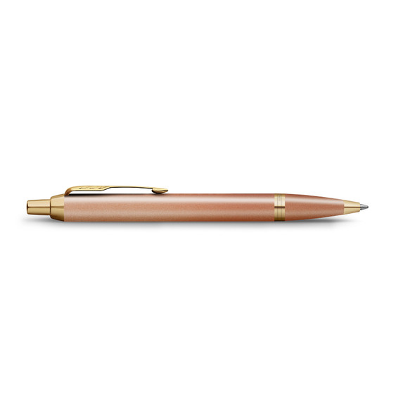 Orange Finish with Gradient Gold Trim Ballpoint Pen Parker Medium Tip IM Writing Rituals Orange Finish with Gradient Gold Trim Ballpoint Pen Parker Medium Tip IM Writing Rituals