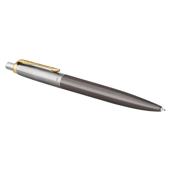 Grey Lacquer Gold Trim Ballpoint Pen Medium Tip Parker Jotter XL Grey Lacquer Gold Trim Ballpoint Pen Medium Tip Parker Jotter XL