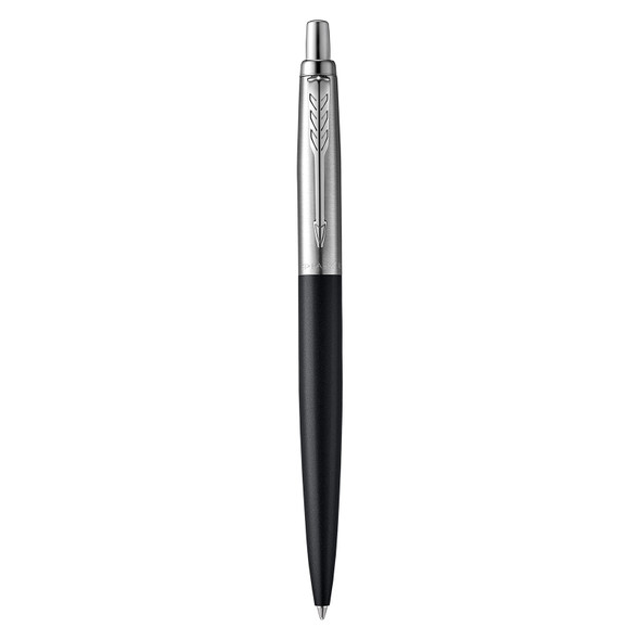 Parker Jotter XL Matte Black Chrome Trim Ballpoint Pen Medium Tip Parker Jotter XL Matte Black Chrome Trim Ballpoint Pen Medium Tip