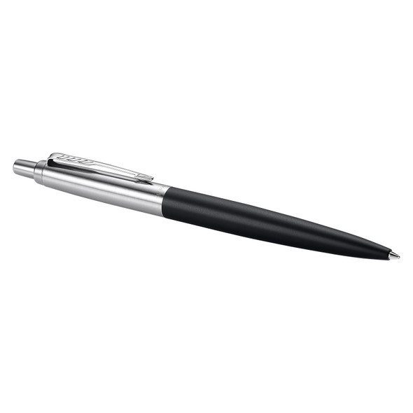 Matte Black Chrome Trim Ballpoint Pen Medium Tip Parker Jotter XL Matte Black Chrome Trim Ballpoint Pen Medium Tip Parker Jotter XL