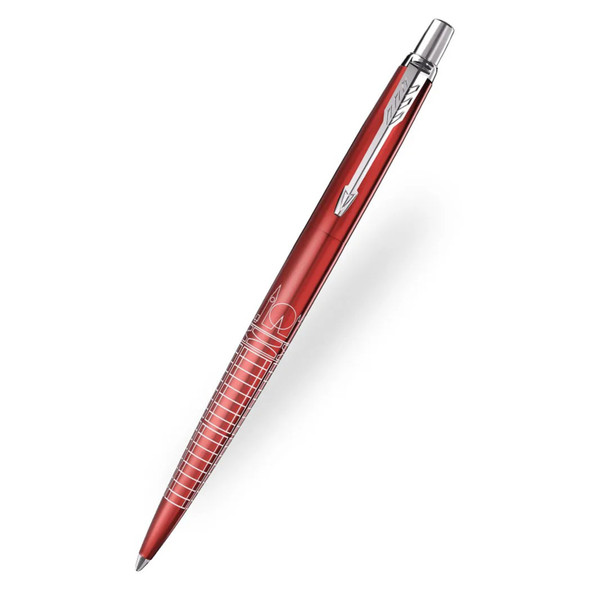 Parker Jotter SE Global Icons Ballpoint Pen London Red Lacquer and Chrome Trim Medium Tip