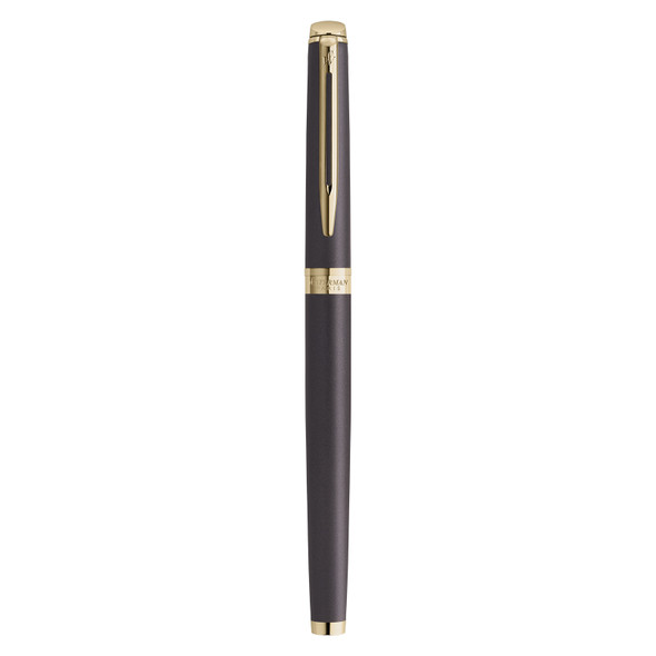 Hemisphere Metallic Black Gold Trim Fountain Pen Medium Nib Waterman Hemisphere Metallic Black Gold Trim Fountain Pen Medium Nib Waterman