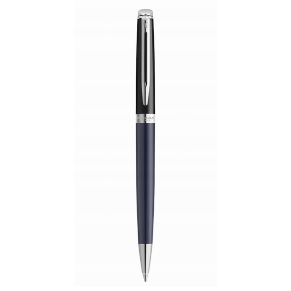 Waterman Hemisphere Black and Blue Lacquer Palladium Trim Ballpoint Pen Medium Tip Waterman Hemisphere Black and Blue Lacquer Palladium Trim Ballpoint Pen Medium Tip
