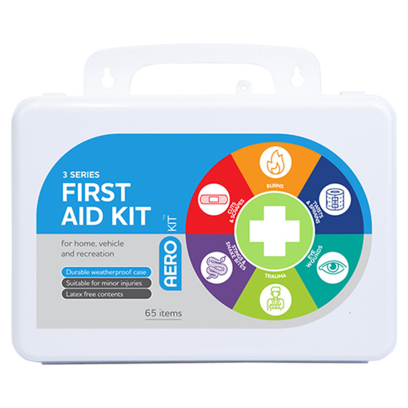 AeroKit 3 Series Plastic Waterproof First Aid Kit 25 x 8 x 17cm AeroKit 3 Series Plastic Waterproof First Aid Kit 25 x 8 x 17cm