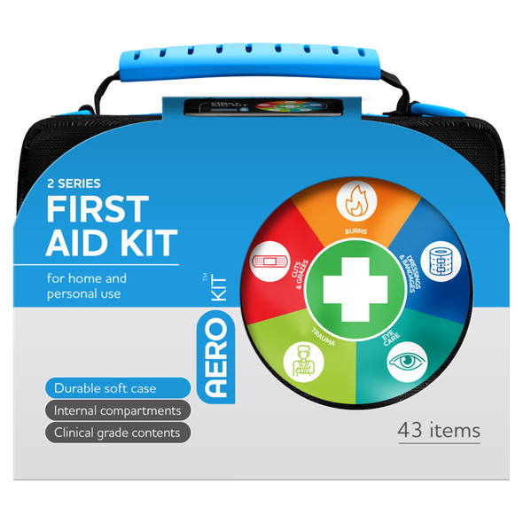 AeroKit 2 Series First Aid Kit Softpack Black AeroKit 2 Series First Aid Kit Softpack Black