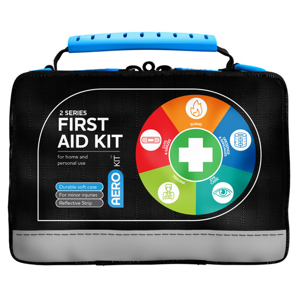 2 Series First Aid Kit Softpack Black AeroKit 2 Series First Aid Kit Softpack Black AeroKit