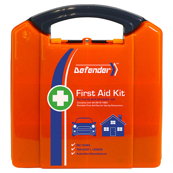 Custom 3 Series Plastic Neat First Aid Kit 23 x 9 x 25cm Custom 3 Series Plastic Neat First Aid Kit 23 x 9 x 25cm
