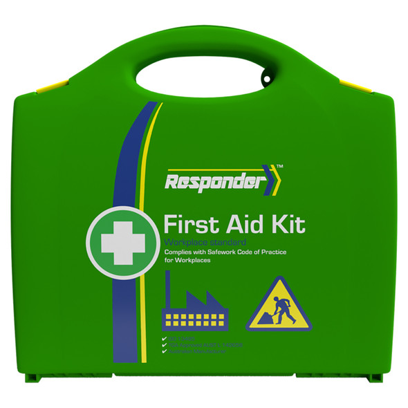 Custom 4 Series Plastic Neat First Aid Kit Small 29 x 10 x 27cm Custom 4 Series Plastic Neat First Aid Kit Small 29 x 10 x 27cm