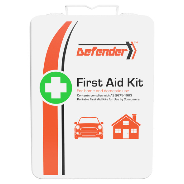 Custom 3 Series Metal Tough First Aid Kit 17 x 6.5 x 24cm Custom 3 Series Metal Tough First Aid Kit 17 x 6.5 x 24cm