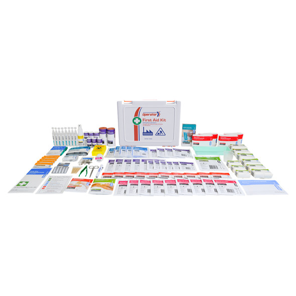 Plastic Rugged First Aid Kit 34.5 x 10 x 26.5cm Custom 5 Series Plastic Rugged First Aid Kit 34.5 x 10 x 26.5cm Custom 5 Series
