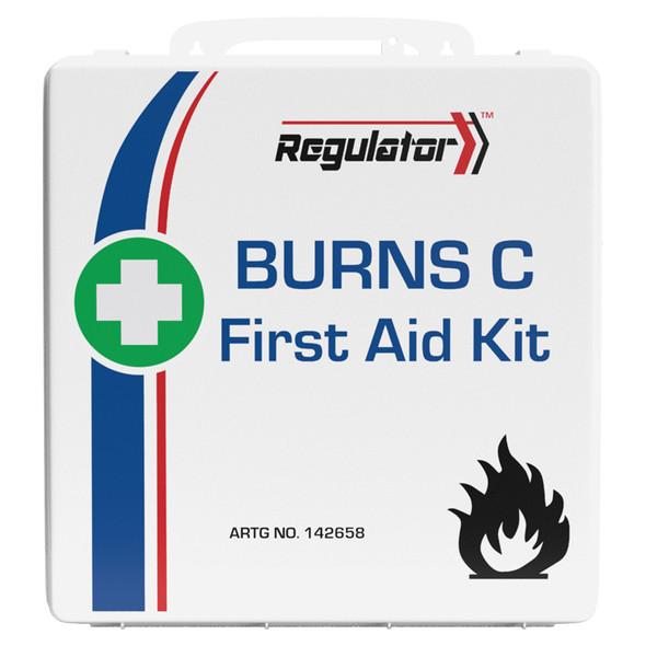 Custom Burns C First Aid Kit 24 x 24 x 7.5cm Custom Burns C First Aid Kit 24 x 24 x 7.5cm