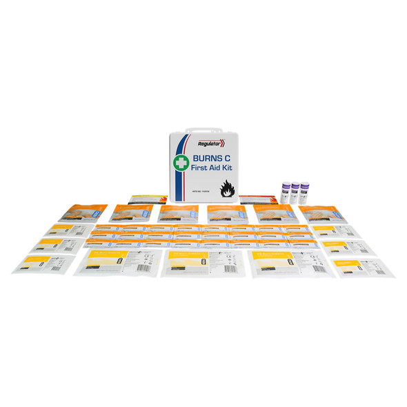 First Aid Kit 24 x 24 x 7.5cm Custom Burns C First Aid Kit 24 x 24 x 7.5cm Custom Burns C