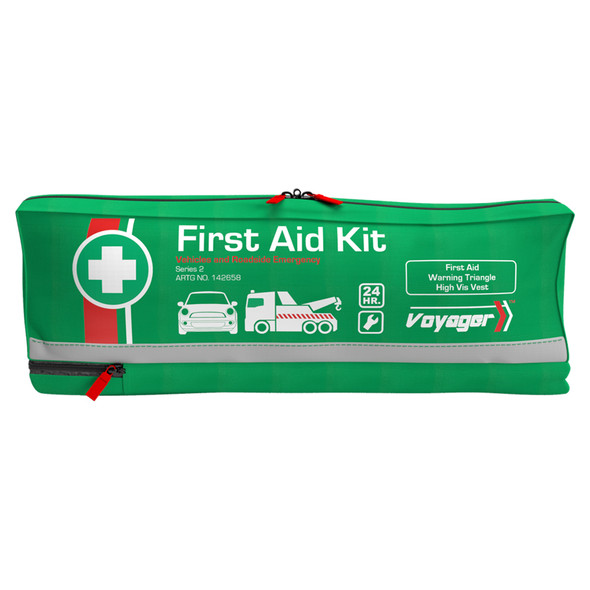 Custom 2 Series Softpack Roadside First Aid Kit 44 x 6 x 16cm Custom 2 Series Softpack Roadside First Aid Kit 44 x 6 x 16cm