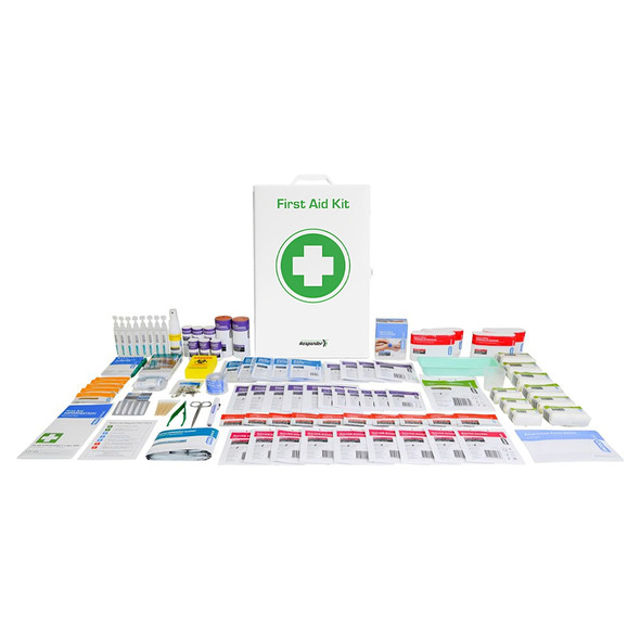Metal Tough Food and Beverage First Aid Kit 29 x 13 x 43cm Custom 5 Series Metal Tough Food and Beverage First Aid Kit 29 x 13 x 43cm Custom 5 Series