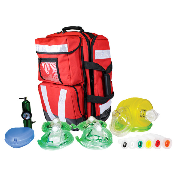 Custom Regulator Oxygen Resuscitation Kit 48 x 54 x 32cm Custom Regulator Oxygen Resuscitation Kit 48 x 54 x 32cm