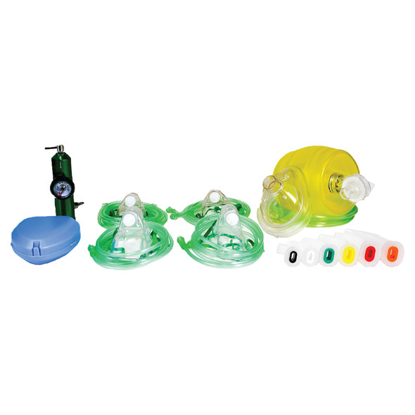 Custom Regulator Oxygen Resuscitation Kit Refill Pack Custom Regulator Oxygen Resuscitation Kit Refill Pack