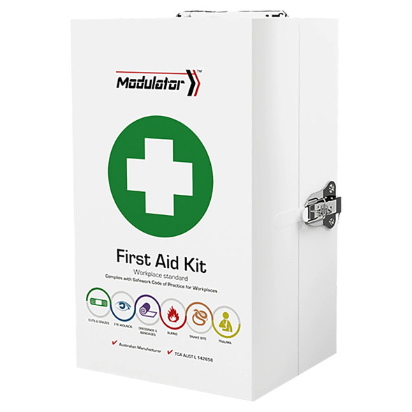 Custom Modulator Metal Cabinet First Aid Kit 24 x 16 x 42cm Custom Modulator Metal Cabinet First Aid Kit 24 x 16 x 42cm