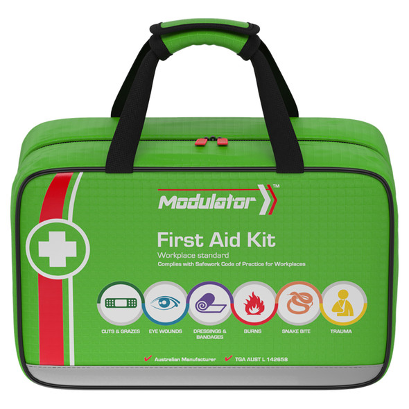 Custom Modulator Softpack First Aid Kit 36 x 14 x 23cm Custom Modulator Softpack First Aid Kit 36 x 14 x 23cm