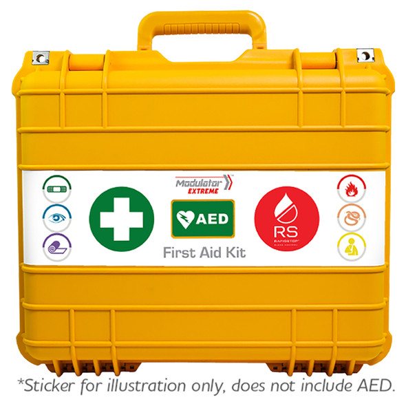 Custom Modulator Extreme Waterproof Tough First Aid and Trauma Kit 43 x 38 x 15.4cm