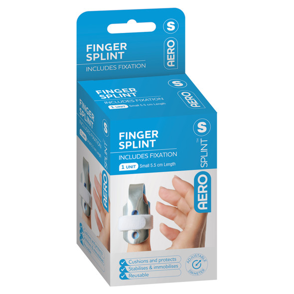 AeroSplint Finger Splint Small 5.5 x 3.5 x 3.5cm AeroSplint Finger Splint Small 5.5 x 3.5 x 3.5cm